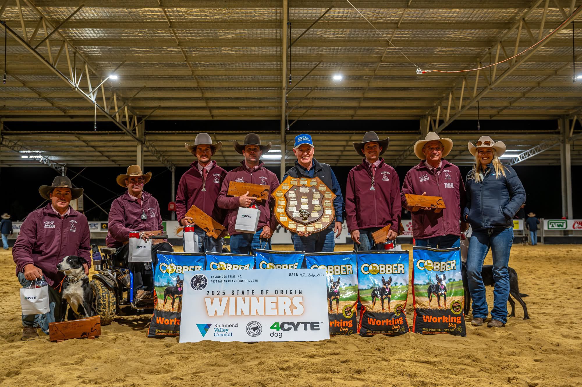 State of Origin Winners Presentation - Team QLD